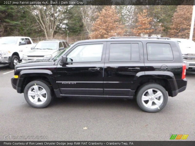 Black / Dark Slate Gray 2017 Jeep Patriot Latitude 4x4