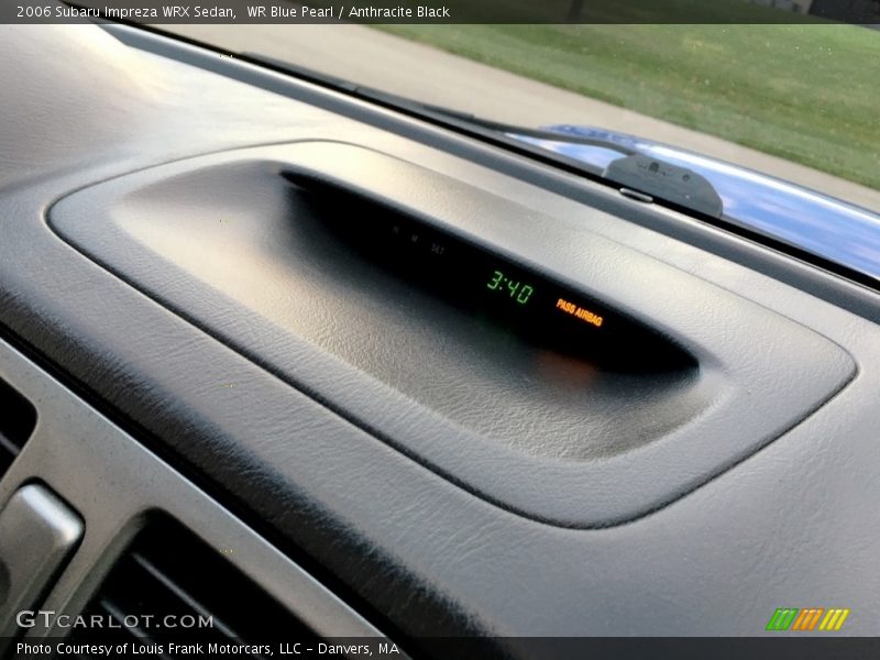 WR Blue Pearl / Anthracite Black 2006 Subaru Impreza WRX Sedan