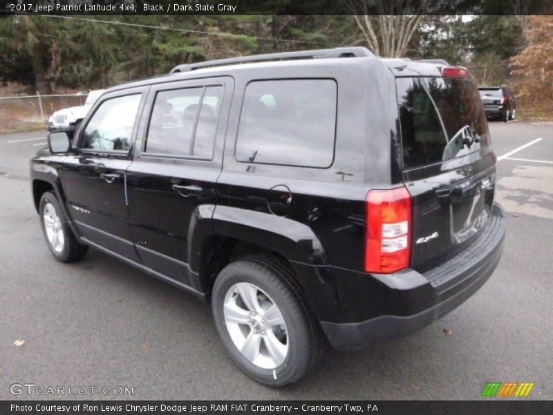 Black / Dark Slate Gray 2017 Jeep Patriot Latitude 4x4