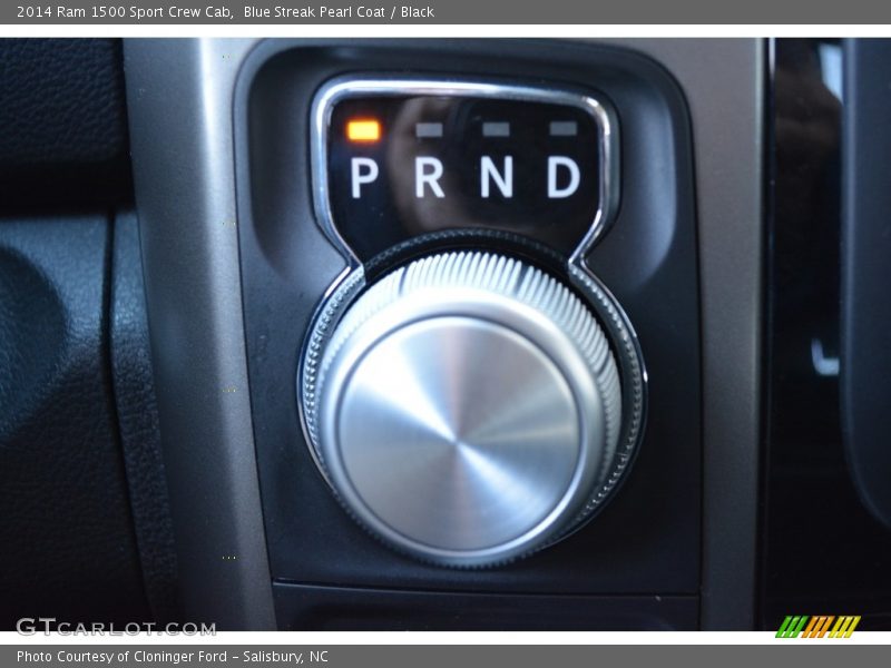 Blue Streak Pearl Coat / Black 2014 Ram 1500 Sport Crew Cab