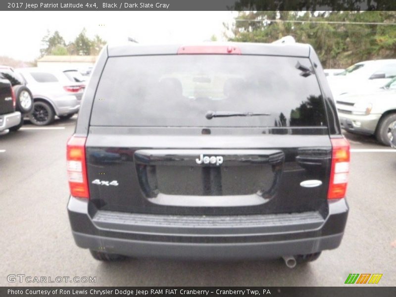 Black / Dark Slate Gray 2017 Jeep Patriot Latitude 4x4