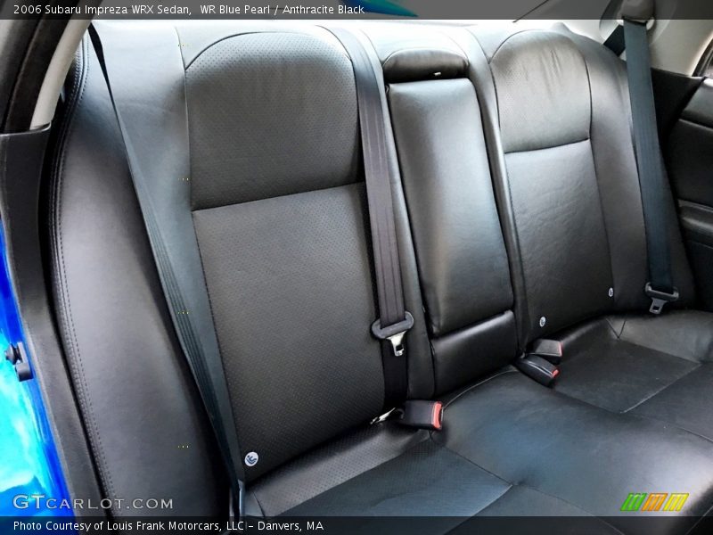 WR Blue Pearl / Anthracite Black 2006 Subaru Impreza WRX Sedan