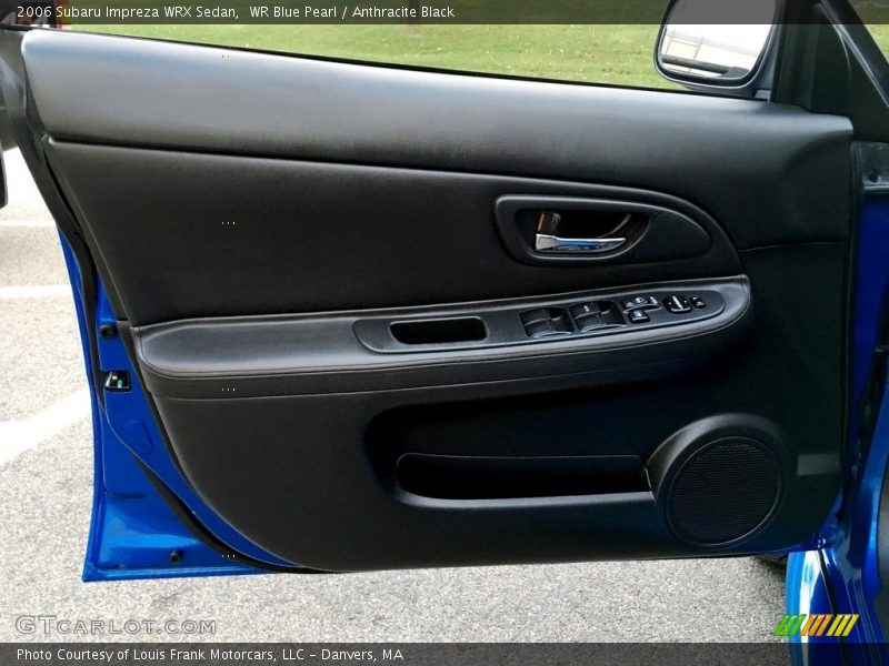 WR Blue Pearl / Anthracite Black 2006 Subaru Impreza WRX Sedan