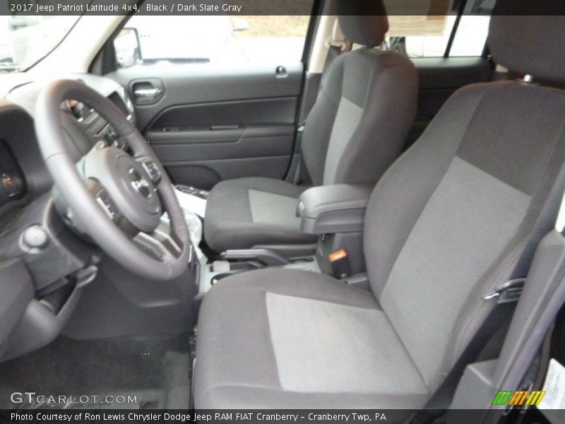Black / Dark Slate Gray 2017 Jeep Patriot Latitude 4x4