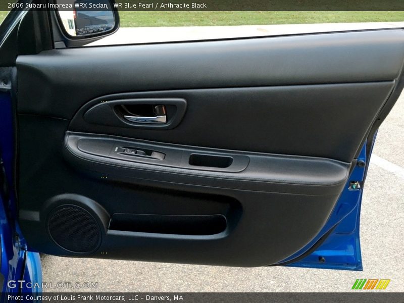 WR Blue Pearl / Anthracite Black 2006 Subaru Impreza WRX Sedan