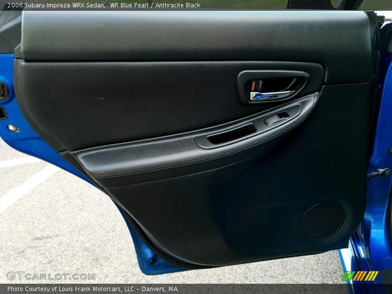WR Blue Pearl / Anthracite Black 2006 Subaru Impreza WRX Sedan