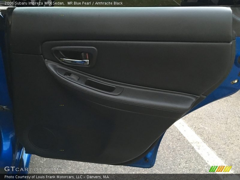 WR Blue Pearl / Anthracite Black 2006 Subaru Impreza WRX Sedan