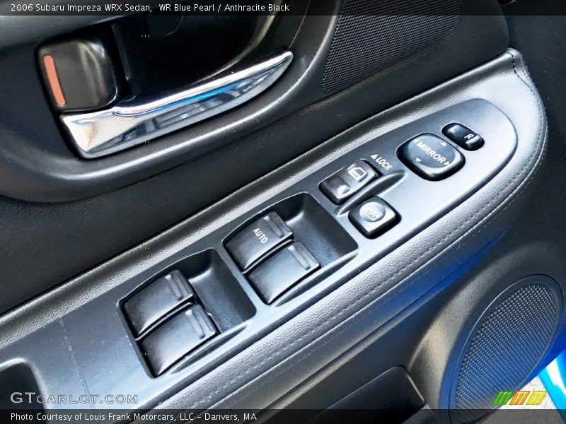WR Blue Pearl / Anthracite Black 2006 Subaru Impreza WRX Sedan