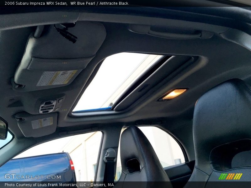 WR Blue Pearl / Anthracite Black 2006 Subaru Impreza WRX Sedan