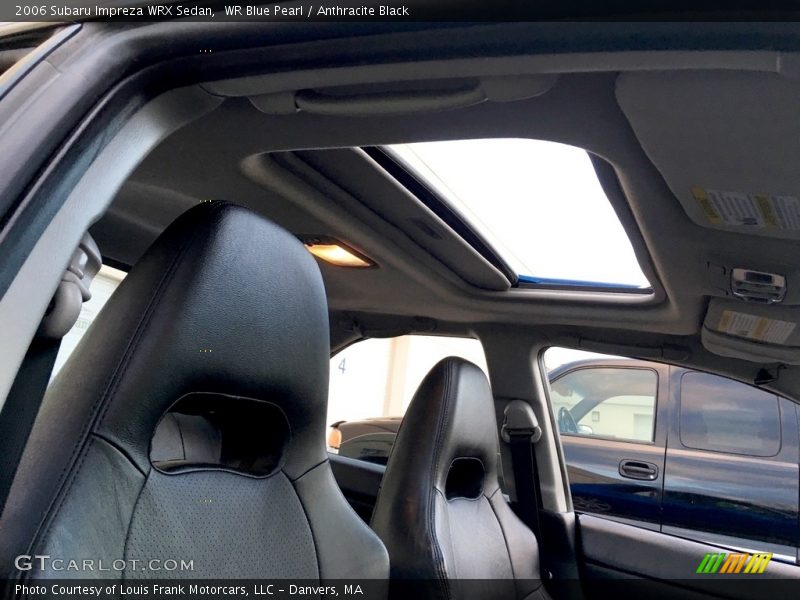 WR Blue Pearl / Anthracite Black 2006 Subaru Impreza WRX Sedan