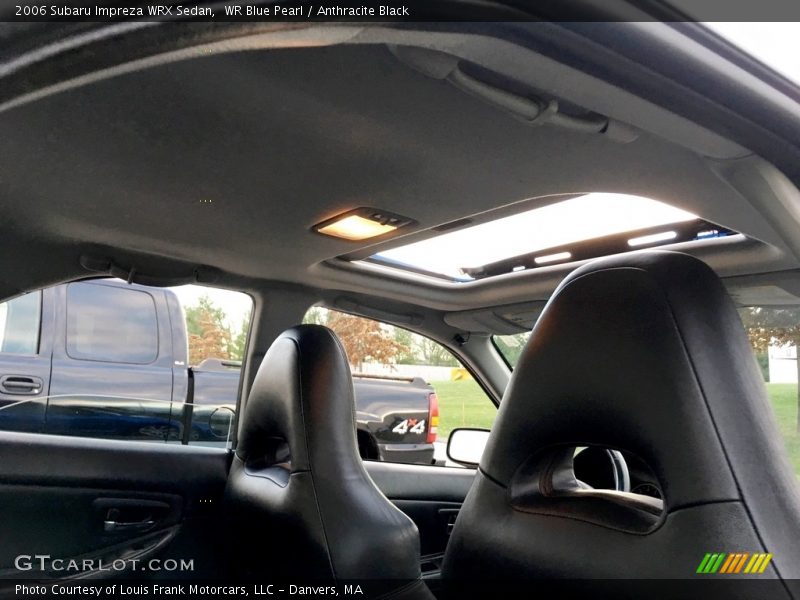 WR Blue Pearl / Anthracite Black 2006 Subaru Impreza WRX Sedan