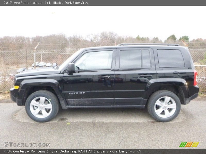 Black / Dark Slate Gray 2017 Jeep Patriot Latitude 4x4