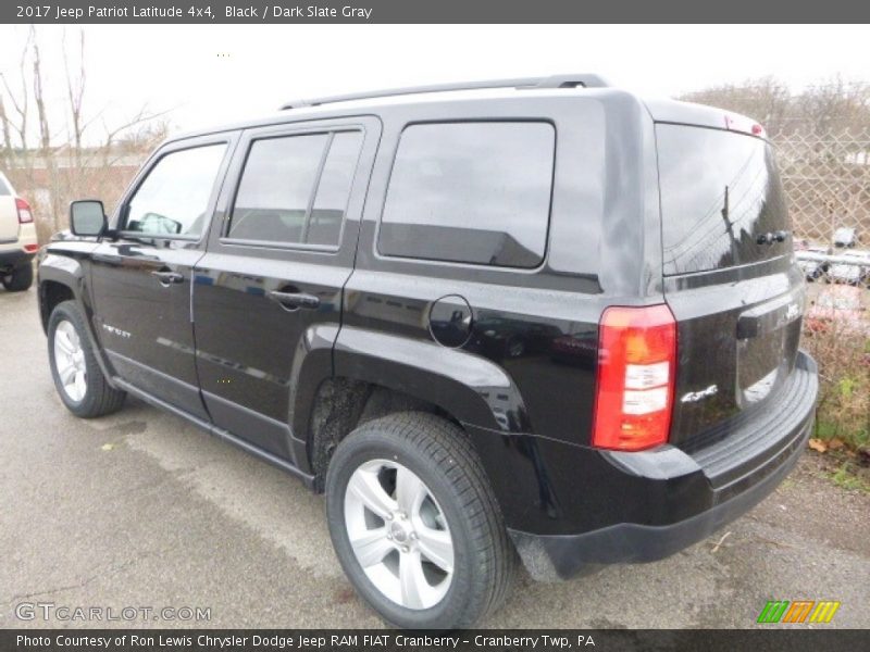Black / Dark Slate Gray 2017 Jeep Patriot Latitude 4x4