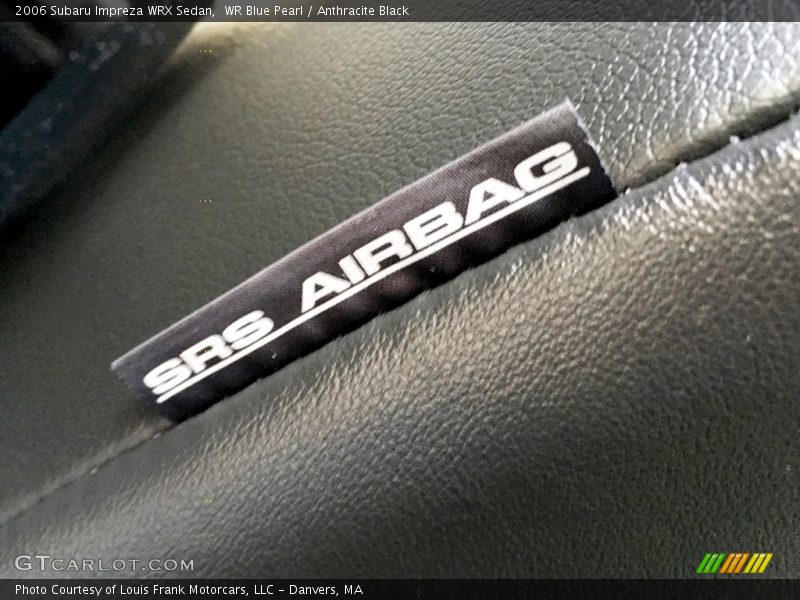 WR Blue Pearl / Anthracite Black 2006 Subaru Impreza WRX Sedan