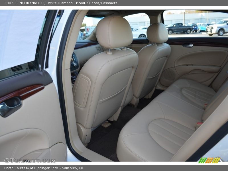 White Diamond Tricoat / Cocoa/Cashmere 2007 Buick Lucerne CXS