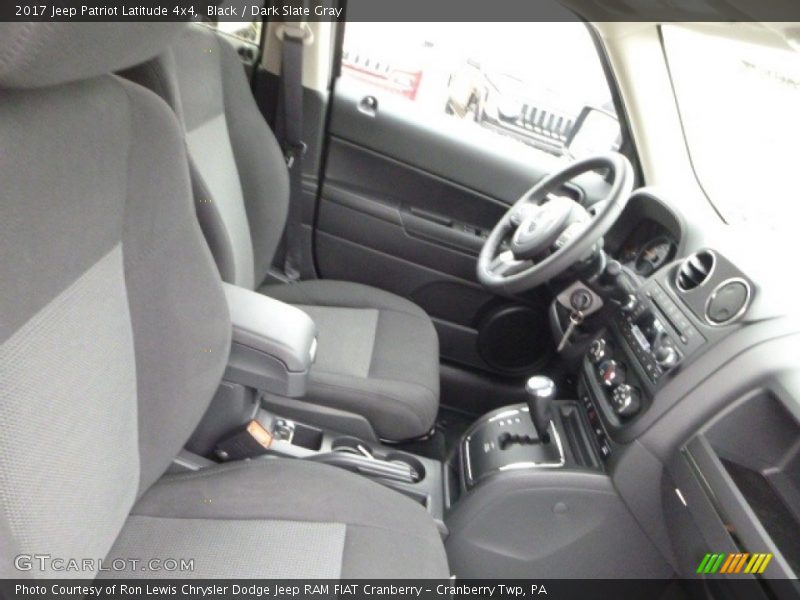 Black / Dark Slate Gray 2017 Jeep Patriot Latitude 4x4