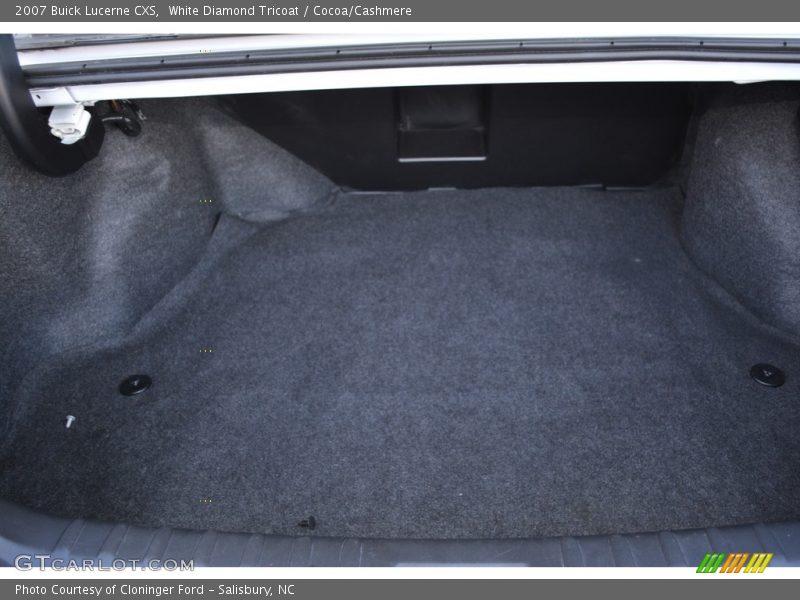White Diamond Tricoat / Cocoa/Cashmere 2007 Buick Lucerne CXS