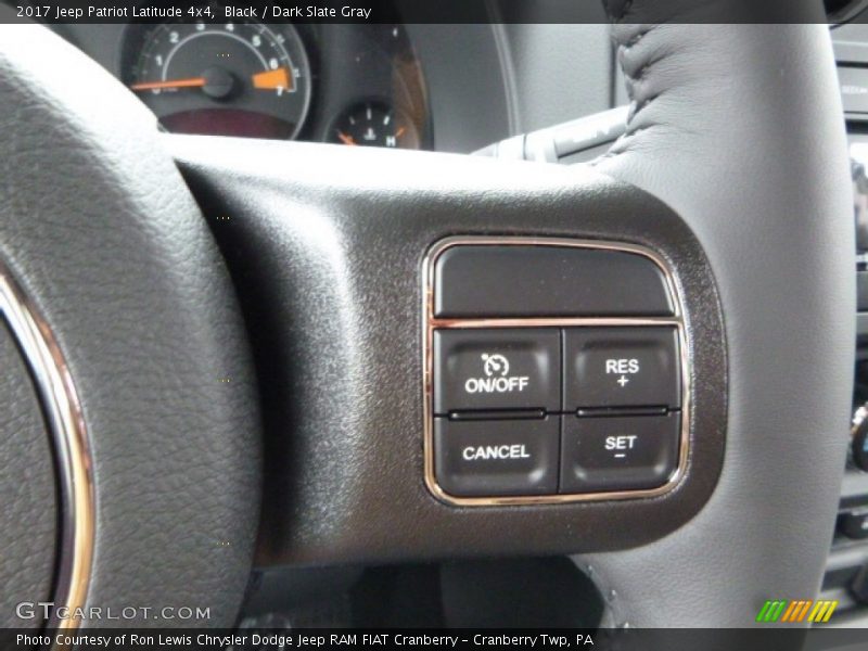 Black / Dark Slate Gray 2017 Jeep Patriot Latitude 4x4