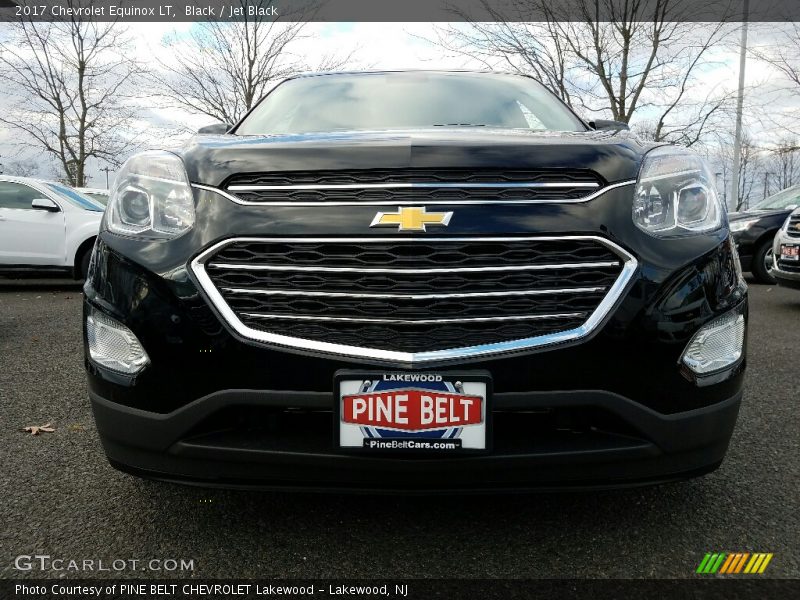 Black / Jet Black 2017 Chevrolet Equinox LT