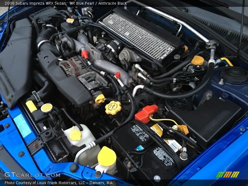 WR Blue Pearl / Anthracite Black 2006 Subaru Impreza WRX Sedan