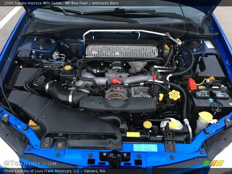 WR Blue Pearl / Anthracite Black 2006 Subaru Impreza WRX Sedan
