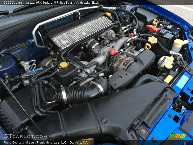 WR Blue Pearl / Anthracite Black 2006 Subaru Impreza WRX Sedan