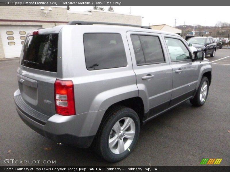 Billet Silver Metallic / Dark Slate Gray 2017 Jeep Patriot Latitude 4x4