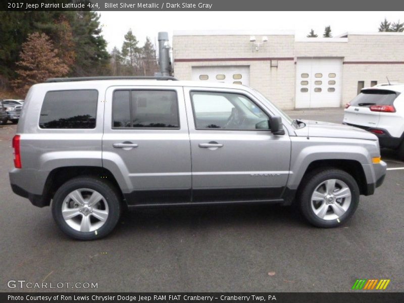 Billet Silver Metallic / Dark Slate Gray 2017 Jeep Patriot Latitude 4x4