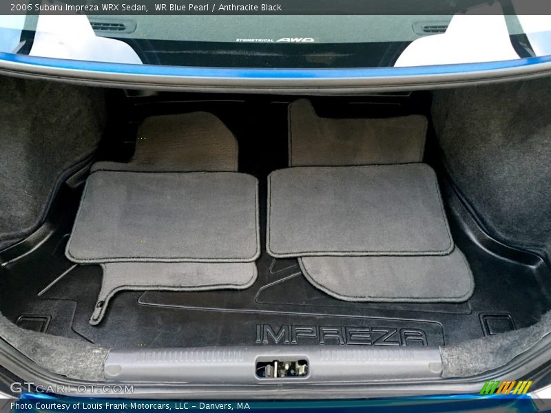 WR Blue Pearl / Anthracite Black 2006 Subaru Impreza WRX Sedan