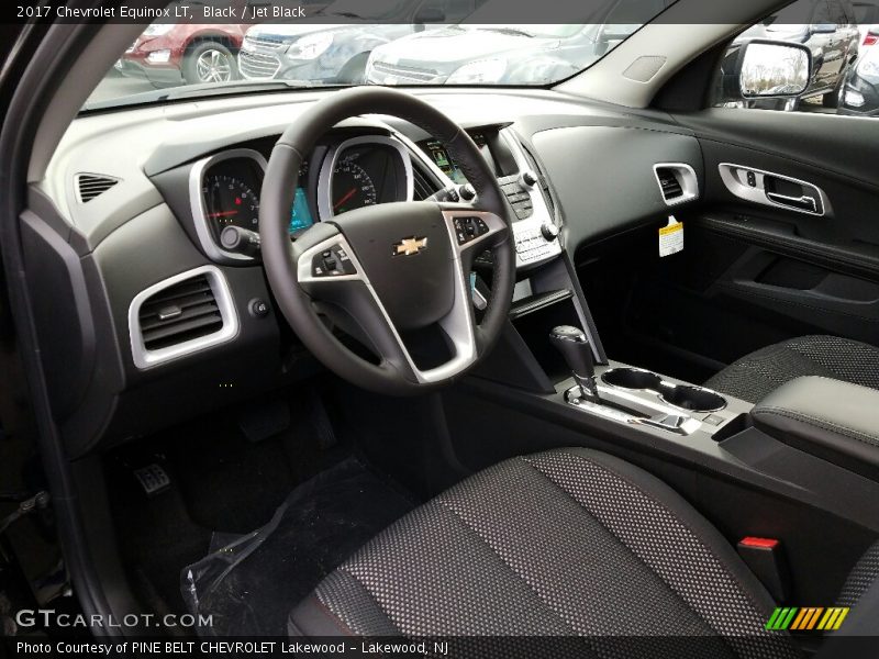 Black / Jet Black 2017 Chevrolet Equinox LT