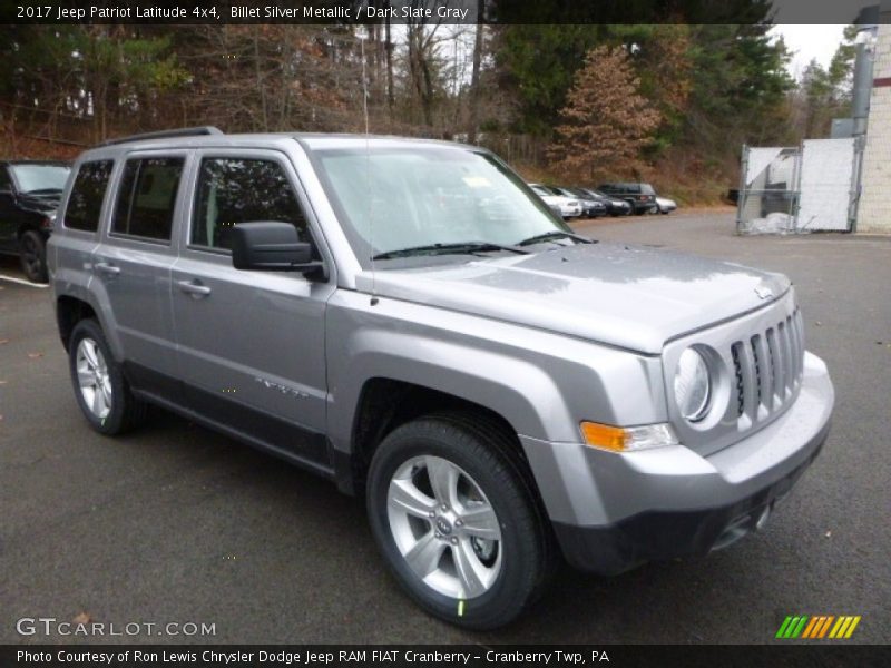 Billet Silver Metallic / Dark Slate Gray 2017 Jeep Patriot Latitude 4x4