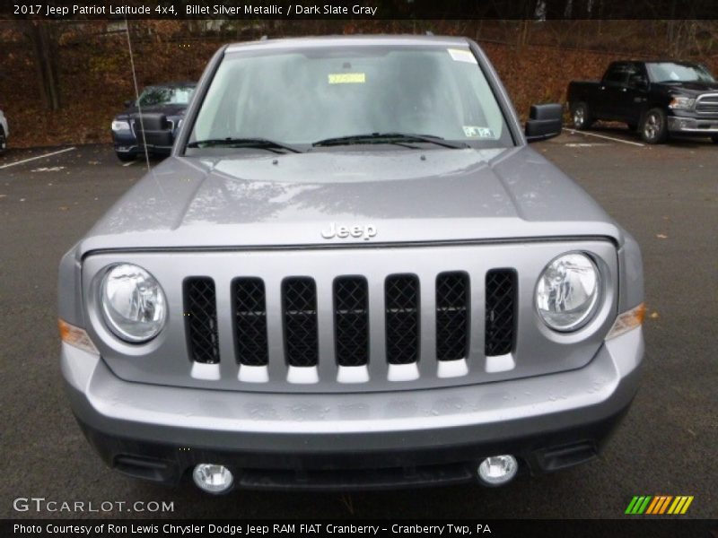 Billet Silver Metallic / Dark Slate Gray 2017 Jeep Patriot Latitude 4x4