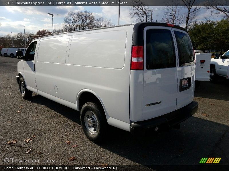 Summit White / Medium Pewter 2017 Chevrolet Express 3500 Cargo WT