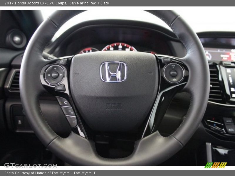  2017 Accord EX-L V6 Coupe Steering Wheel