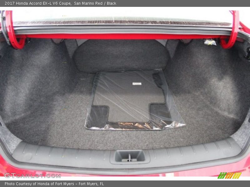  2017 Accord EX-L V6 Coupe Trunk