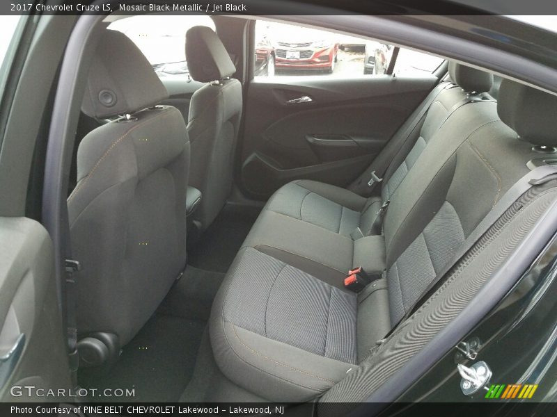 Rear Seat of 2017 Cruze LS