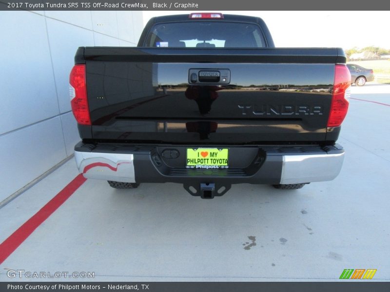 Black / Graphite 2017 Toyota Tundra SR5 TSS Off-Road CrewMax