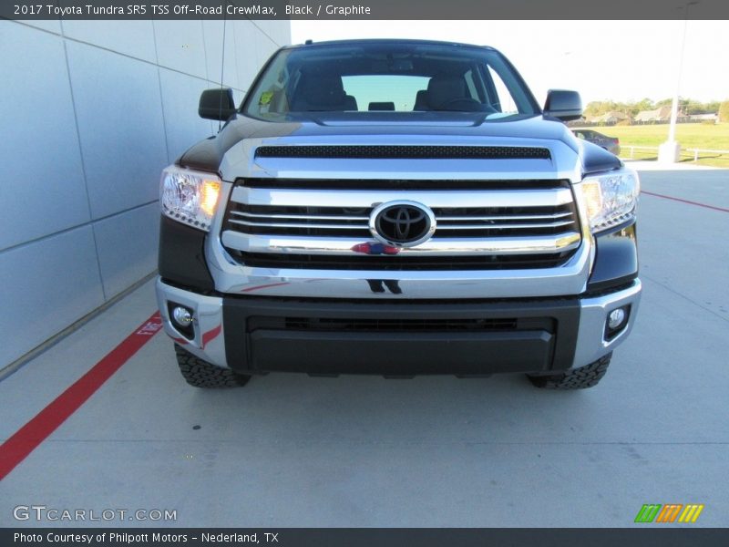 Black / Graphite 2017 Toyota Tundra SR5 TSS Off-Road CrewMax