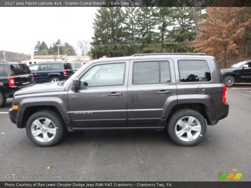 Granite Crystal Metallic / Dark Slate Gray 2017 Jeep Patriot Latitude 4x4