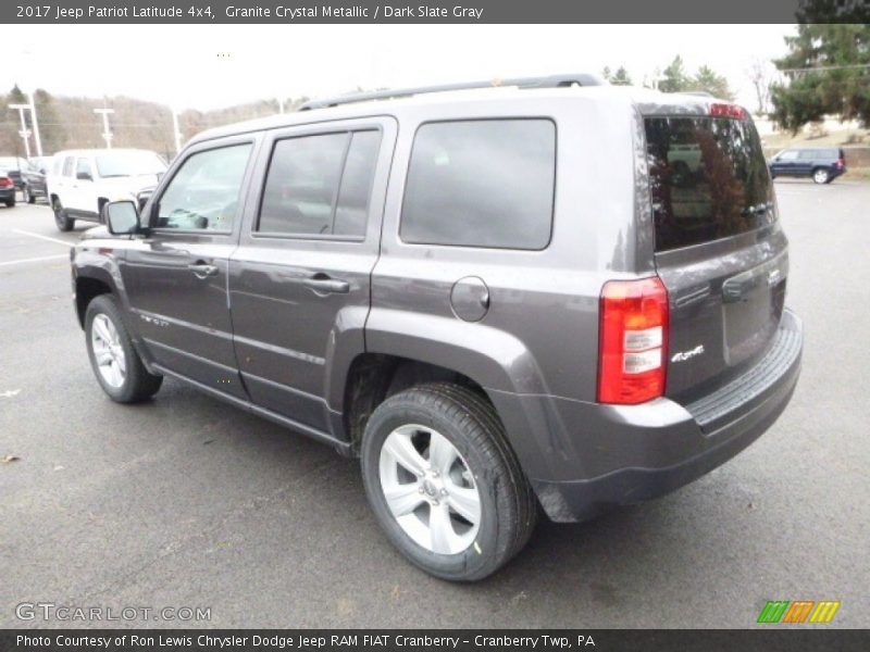 Granite Crystal Metallic / Dark Slate Gray 2017 Jeep Patriot Latitude 4x4