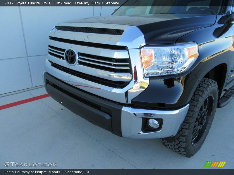 Black / Graphite 2017 Toyota Tundra SR5 TSS Off-Road CrewMax