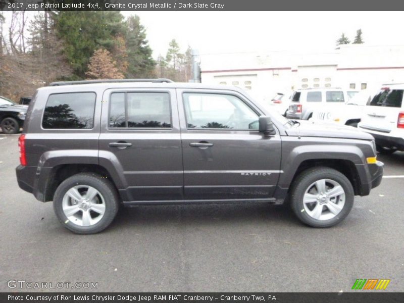Granite Crystal Metallic / Dark Slate Gray 2017 Jeep Patriot Latitude 4x4