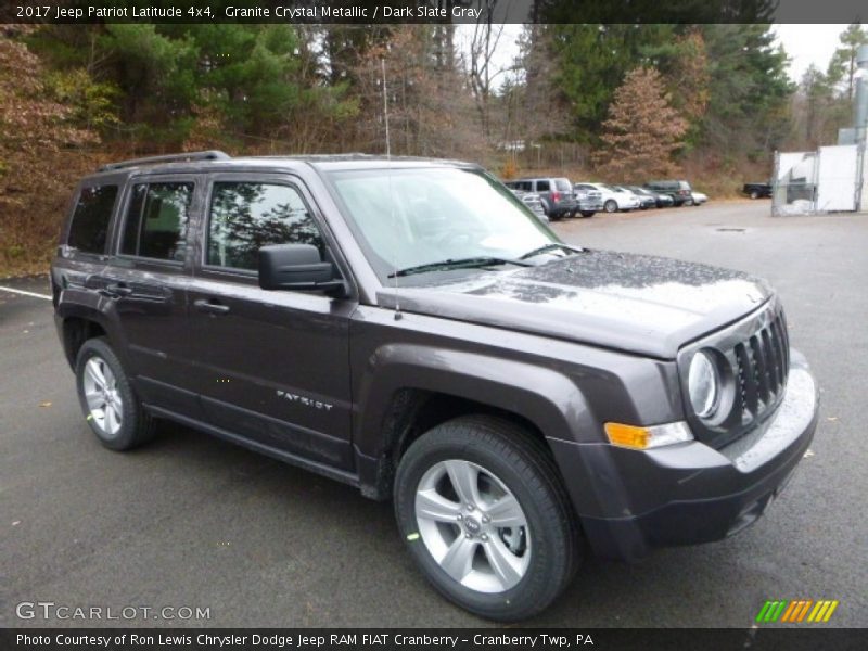 Granite Crystal Metallic / Dark Slate Gray 2017 Jeep Patriot Latitude 4x4
