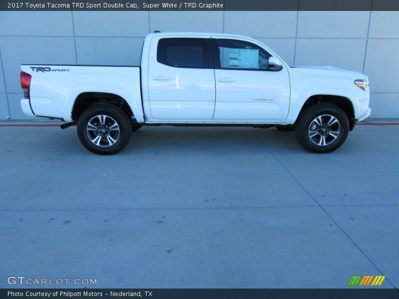  2017 Tacoma TRD Sport Double Cab Super White