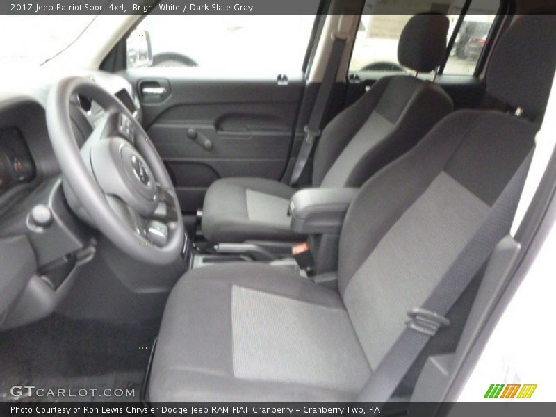 Bright White / Dark Slate Gray 2017 Jeep Patriot Sport 4x4