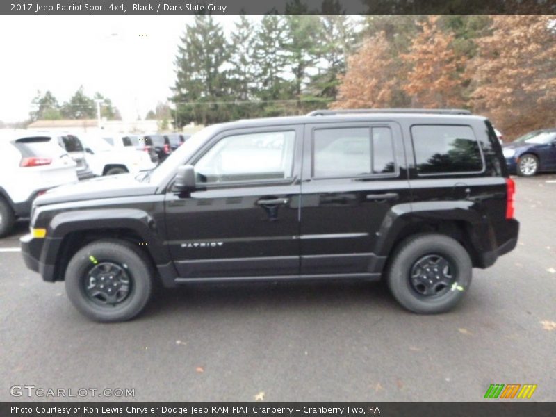 Black / Dark Slate Gray 2017 Jeep Patriot Sport 4x4