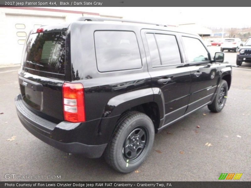 Black / Dark Slate Gray 2017 Jeep Patriot Sport 4x4