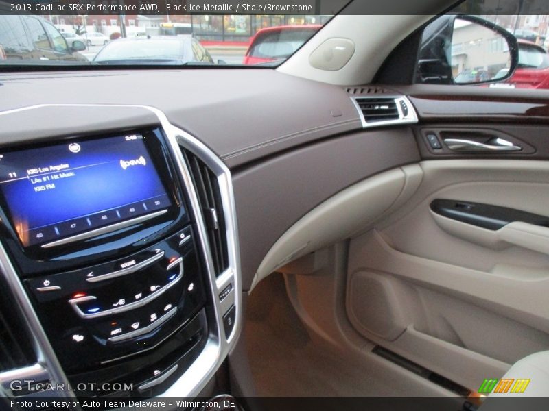 Black Ice Metallic / Shale/Brownstone 2013 Cadillac SRX Performance AWD