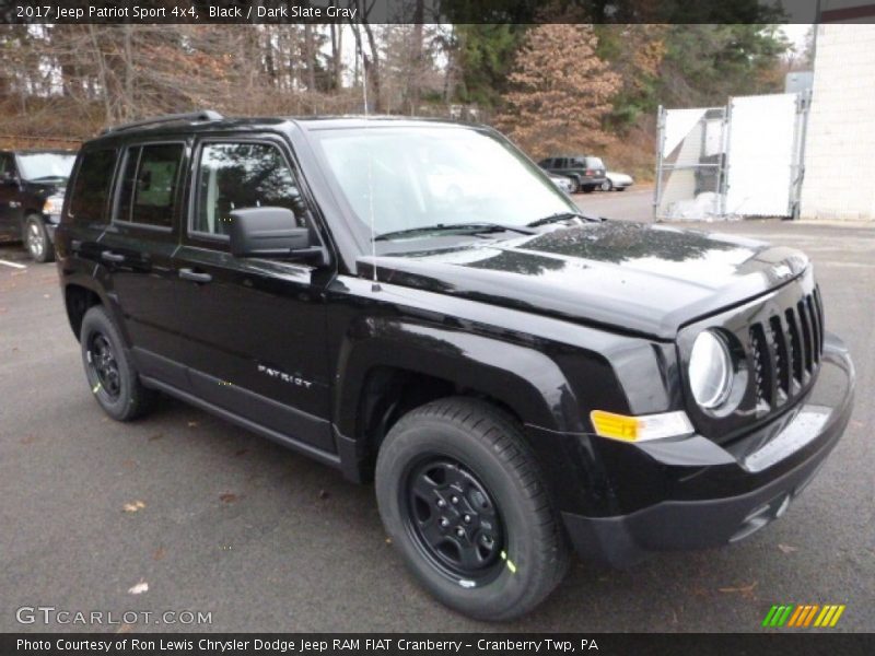 Black / Dark Slate Gray 2017 Jeep Patriot Sport 4x4