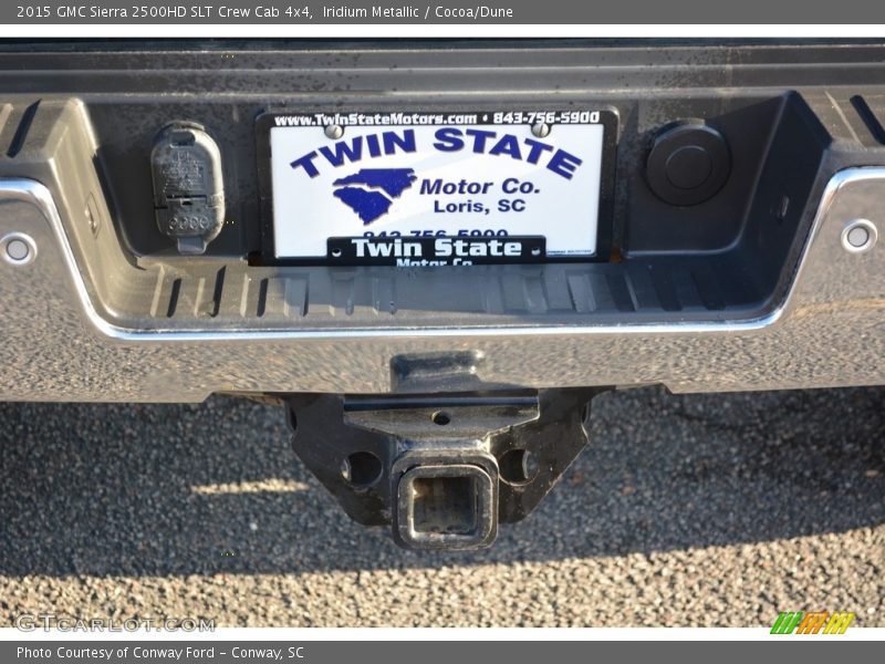 Iridium Metallic / Cocoa/Dune 2015 GMC Sierra 2500HD SLT Crew Cab 4x4